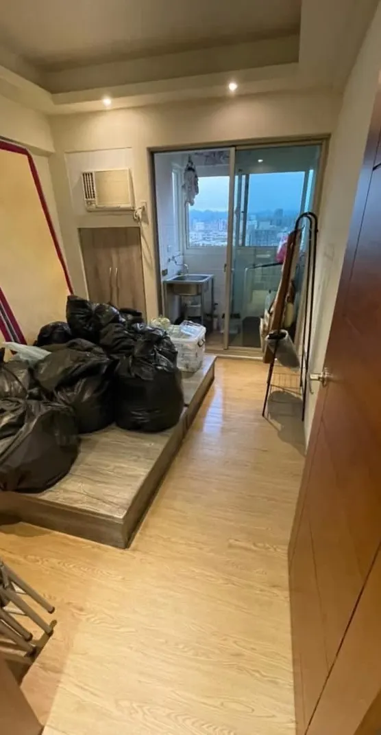 清潔後的臥室,地板乾淨